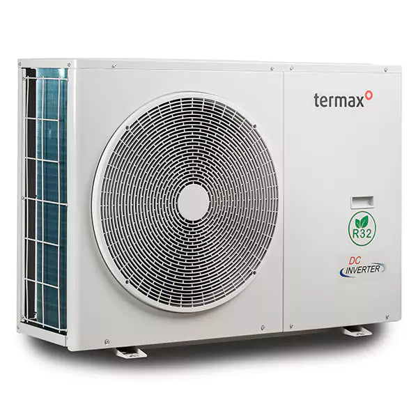 Pompa de caldura Termax 8 kW, Wi-Fi, Alimentare Trifazica, Monobloc, Aer-Apa, Compresor Mitsubishi, Inverter