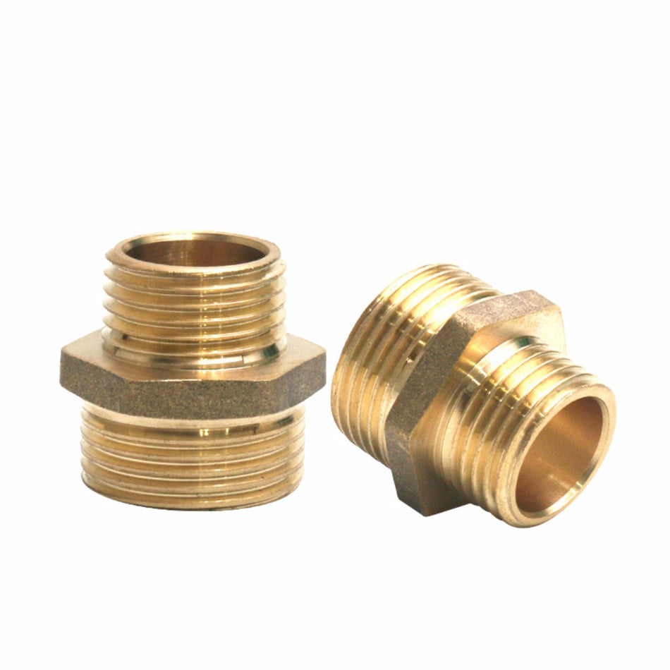 Niplu redus alama TERMAX, FE-FE Ø1/2"-3/8"