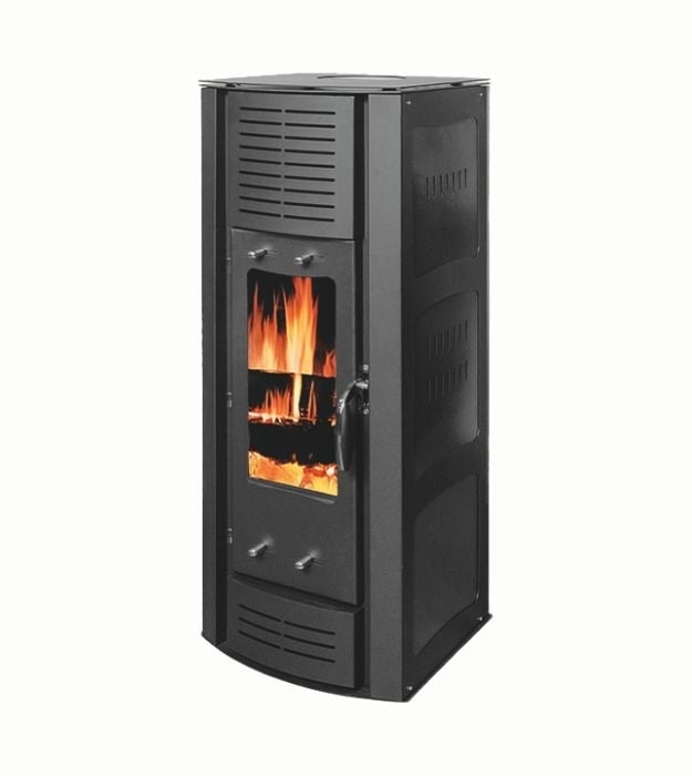 Soba pe lemn Termax Belissima, 9.47 kW, randament 84.32%, 60 m², Antracit
