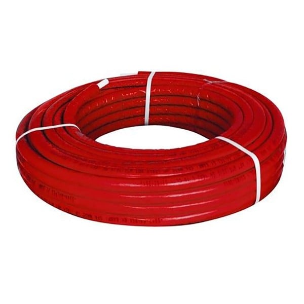 Teava multistrat izolata Termax 16 x 0.2, cu insertie de aluminiu, izolatie 6 mm, 10 bar, Rosu