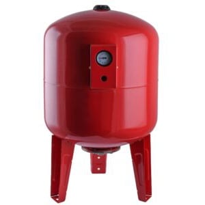 Vas de expansiune cu manometru, ⌀ 460 mm, vertical, 150 litri, Termax