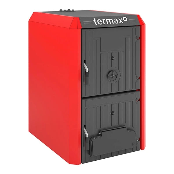 Centrala/Cazan fonta Termax Bio 42 kW, biomasa, Ø 147 mm, volum apa 57 litri, Regulator de tiraj inclus