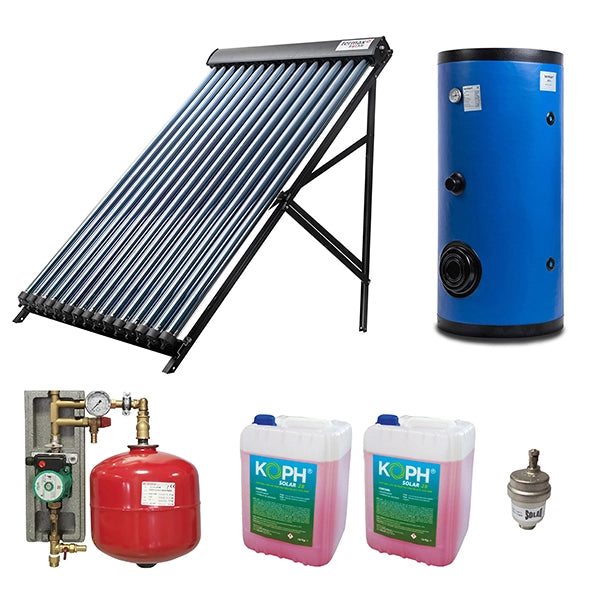 Pachetul colector solar cu 24