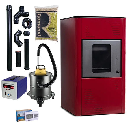 Termosemineul pe peleti Termax Kamin PM 15 kW